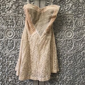 Urban Outfitters Kimchi Blue Strapless Mini Dress